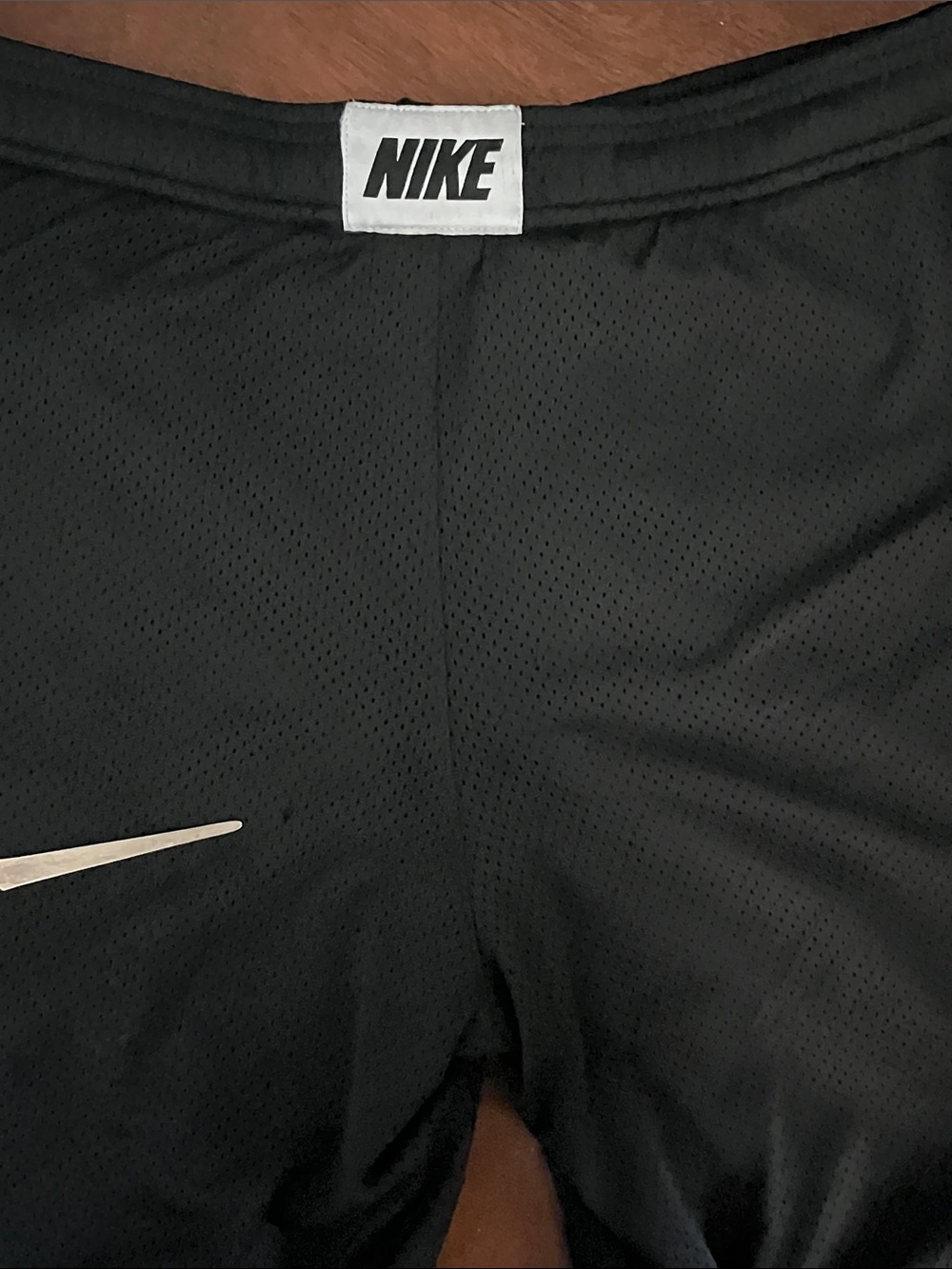 Nike Dri-FIT Black Mesh Athletic Shorts Gray Side Stripe Men’s Size Small - Picture 5 of 9